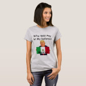 トランプ擁護Tシャツ Tシャツ (正面フル)