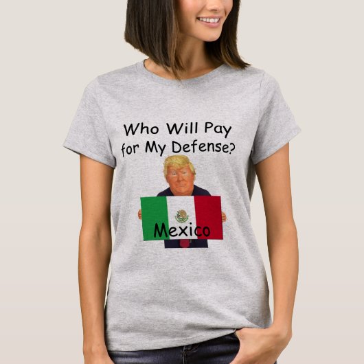 トランプ擁護Tシャツ Tシャツ (正面)