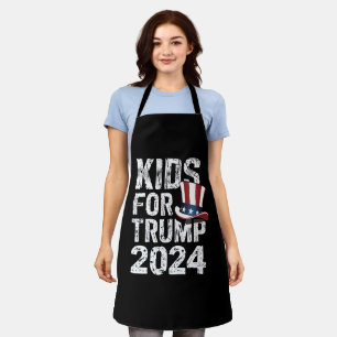 トランプ支持の子供たち アメリカ大統領選挙2024 エプロン