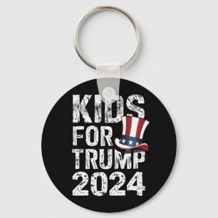 トランプ支持の子供たち アメリカ大統領選挙2024 キーホルダー