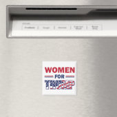 トランプ支持女性 マグネット (インサイチュ (食洗機))