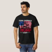 トランプ支持者のためのチームごみ2024選挙 Tシャツ (正面フル)