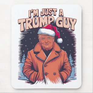 トランプ支持者のリラックスしたお兄さんTシャツ メンズ トランプTシャツ マウスパッド