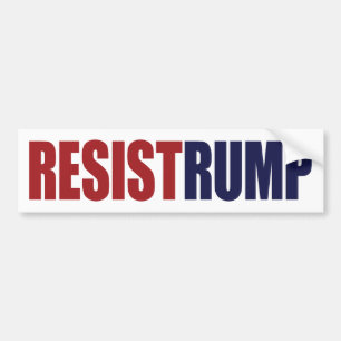トランプ政権に抵抗しよう - 反トランプ大統領 バンパーステッカー