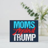 トランプ政治選挙に反対する動き ポストカード (スタンド正面)