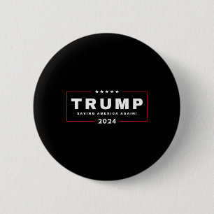 トランプ救のアメリカ2024年7月4日マガ 缶バッジ