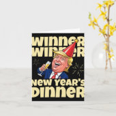 トランプ新年会2025 カード (黄色い花)