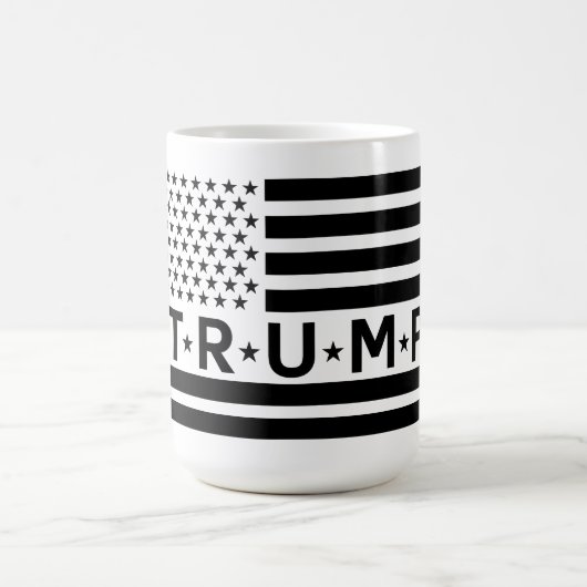 トランプ旗 コーヒーマグカップ (中央)