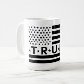 トランプ旗 コーヒーマグカップ (正面左)