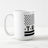 トランプ旗 コーヒーマグカップ (左)