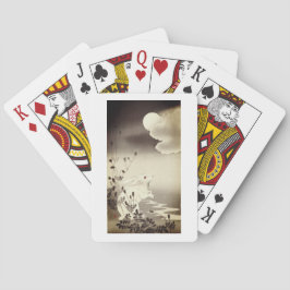 トランプ日本のうさぎと月 トランプ