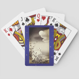 トランプ日本のうさぎと月 トランプ