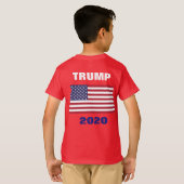 トランプ日本のにアメリカ人だ! Tシャツ (裏面フル)