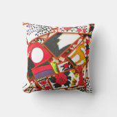 トランプ日本のイラストレーション(各種) クッション (正面)