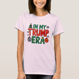 トランプ時代のクリスマス プレジデント 45 47 Tシャツ
