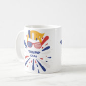 トランプ時代の投票 コーヒーマグカップ (正面左)