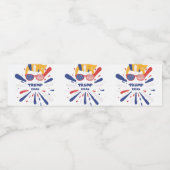 トランプ時代の投票 ペットボトルラベル (シングルラベル)