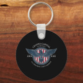 トランプ暗号キャピタルU.s.戦略暗号準備金 キーホルダー (正面)