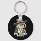 トランプ暗殺未遂トランプ2024ユー恋しく思 キーホルダー (正面)