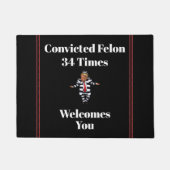 トランプ有罪判決を受けたフェロンの態度 ドアマット (正面)