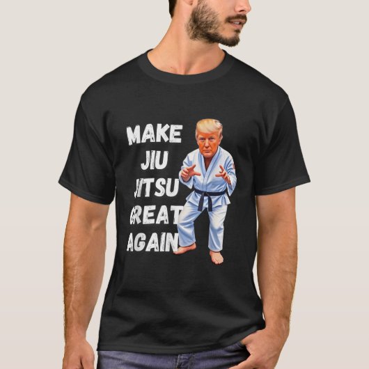 トランプ柔術素晴らし再挑戦 Tシャツ (正面)