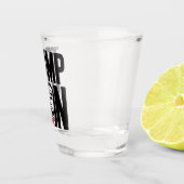 トランプ氏がトランプ大統領の大統領演説を勝ち取った ショットグラス (右)