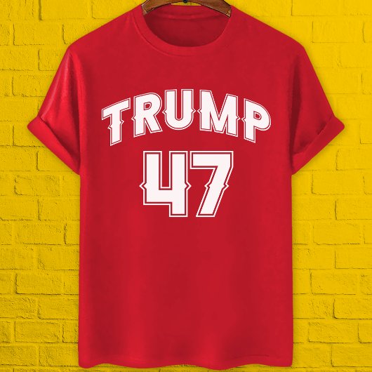 トランプ氏がトランプ47大統領の選挙を勝ち取った Tシャツ