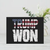 トランプ氏が第47期米国大統領当選2024年 招待状 (スタンド正面)