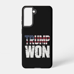 トランプ氏が第47期米国大統領当選2024年 SAMSUNG GALAXY S21ケース