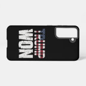 トランプ氏が第47期米国大統領当選2024年 SAMSUNG GALAXYケース (裏面横)