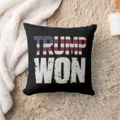 トランプ氏が米国第47代大統領に当選 2024年選挙で勝利 クッション (ブランケット)