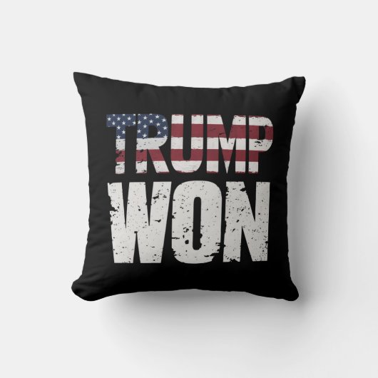 トランプ氏が米国第47代大統領に当選 2024年選挙で勝利 クッション (正面)