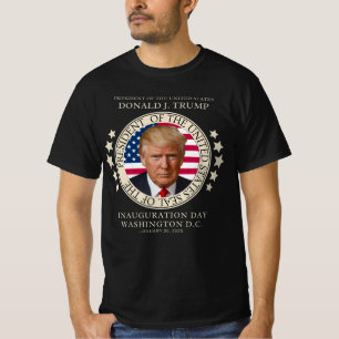 トランプ氏が選挙就任式に2025年1月47日を制した Tシャツ