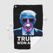 トランプ氏が2024年に再選した投票総長47日 ゴルフタオル (インサイチュ)