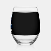 トランプ氏が2024年に再選した投票総長47日 ステムなしワイングラス (右)