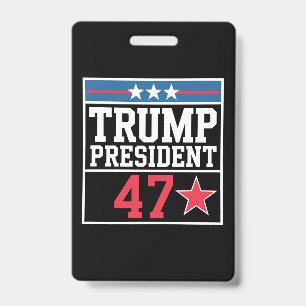 トランプ氏が2024年選挙に勝利 トランプ氏が2024年を制す バッジ