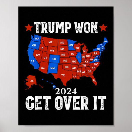 トランプ氏がItを乗り越え2024年選挙47代大統領に当選 ポスター (正面)
