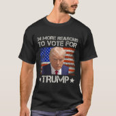 トランプ氏に投票する理由をもっと Tシャツ (正面)
