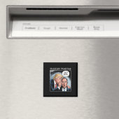 トランプ氏のインサイダー取引 - ジョークグッズ マグネット (インサイチュ (食洗機))