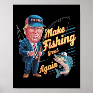 トランプ氏のコメ釣りグッズ アメリカンドリーム ポスター