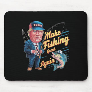 トランプ氏のコメ釣りグッズ アメリカンドリーム マウスパッド