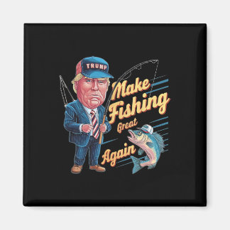 トランプ氏のコメ釣りグッズ アメリカンドリーム マグネット