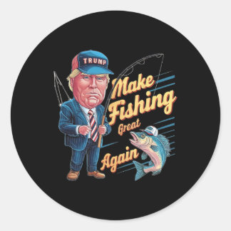 トランプ氏のコメ釣りグッズ アメリカンドリーム ラウンドシール