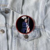 トランプ氏の再びアメリカをつくる秘密素晴らし計画 缶バッジ (インサイチュ)