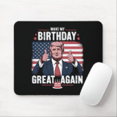 トランプ氏の再び素晴らしい誕生日を マウスパッド (マウス)