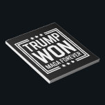 トランプ氏は2024年、米国のマガ大統領選挙47位を獲得した ノートパッド<br><div class="desc">トランプ氏は2024年の米国大統領選挙で47位を獲得した</div>