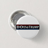 トランプ氏を支持 ラウンドボタン 缶バッジ (正面&裏面)