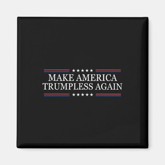 トランプ氏再選反対 トランプ氏落選運動 マグネット (正面)