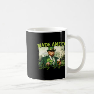 トランプ氏 アメリカを再び幸運に セントパトリックデー シャツ コーヒーマグカップ