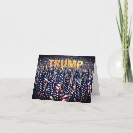 トランプ氏 シーズンカード (正面)